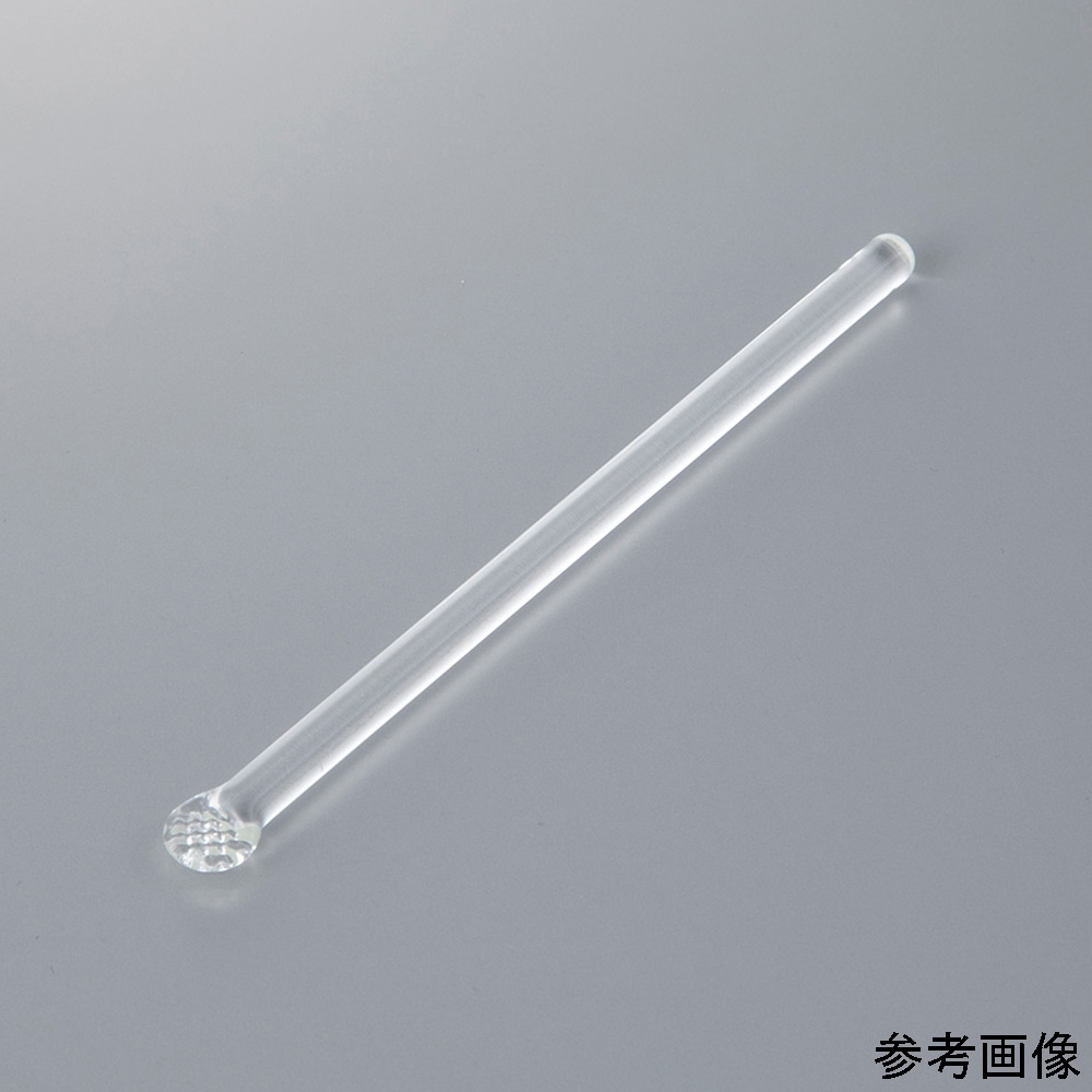 アズワン パドル付きガラス撹拌棒 (パドル型) φ6×300mm 1袋 (10個入) 632522217532 1袋 (ご注文単位1袋) 【直送品】