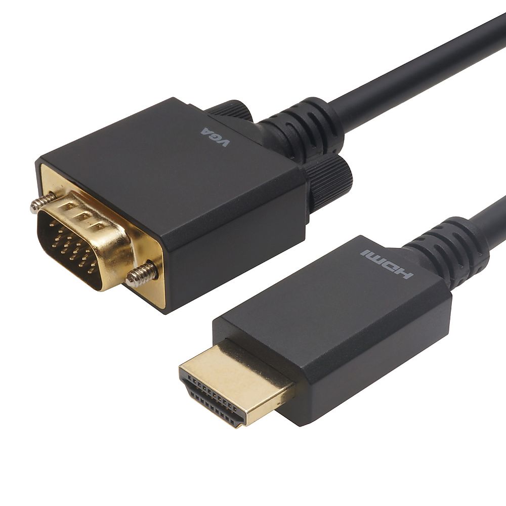 ホーリック HDMI→VGA変換ケーブル 3mHAVG30-710BB 1本 (ご注文単位1本) 【直送品】