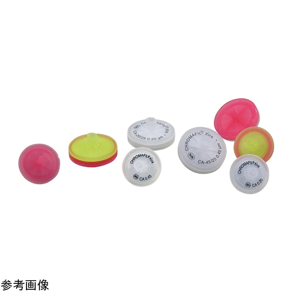 MACHEREY-NAGEL シリンジフィルター (セルロースアセテート・CHROMAFIL) 0.2um φ25mm 黄・赤 100個入729026 1箱 (ご注文単位1箱) 【直送品】
