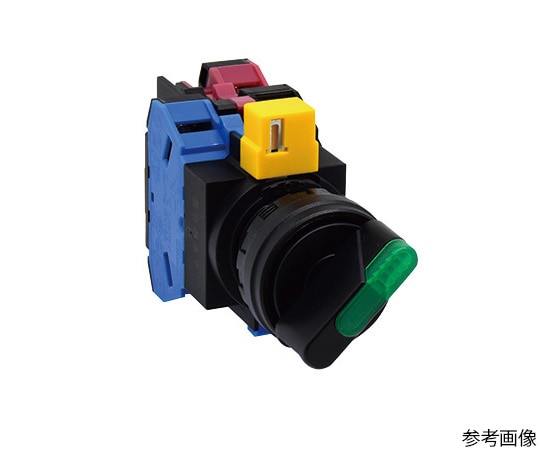 IDEC φ22 HWシリーズ 照光セレクタスイッチHW1F-3320Q4A 1個 (ご注文単位1個) 【直送品】