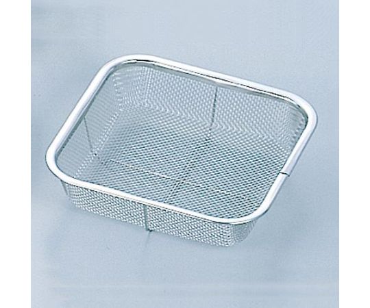 アズワン 135x135x45mm ミニ角ざる (ステンレス製) EA992C-171 1個 (ご注文単位1個) 【直送品】