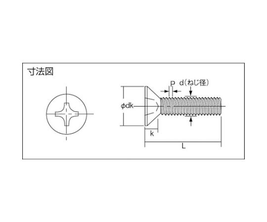 アズワン 皿頭小ねじ ステンレス 全ネジ M6×25 25本入B06-0625 1パック (ご注文単位1パック) 【直送品】