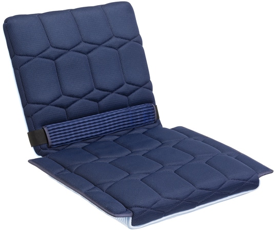 アズワン 高反発チェアシート キュービック・ボディーチェアシート LCW-040DB 1枚（ご注文単位1枚）【直送品】