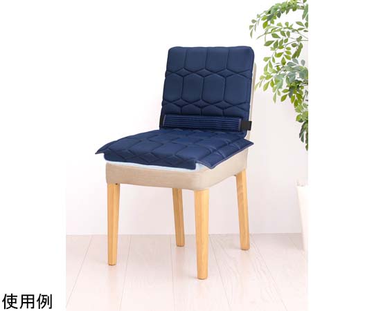 アズワン 高反発チェアシート キュービック・ボディーチェアシート LCW-040DB 1枚（ご注文単位1枚）【直送品】