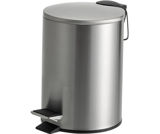 テラモト ペダルボックス 静音タイプ ステン 3L DS-238-703-0 1個(ご注文単位1個)【直送品】