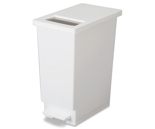 テラモト ユニード プッシュ&ペダル 45型 ホワイト DS-453-045-8 1個(ご注文単位1個)【直送品】