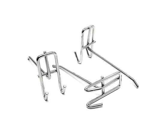 和気産業 メッシュパネル用 メッシュフック 100 クローム 3本入 EMP079 1袋（ご注文単位1袋）【直送品】