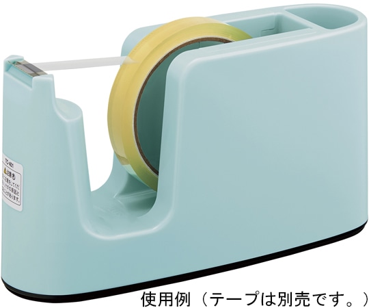 プラス テープカッター ミントブルー TC-401 1個(ご注文単位1個)【直送品】