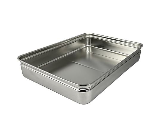 スギコ産業 スギコ 18-8 番重 中 浅型8cm SH-4735-08 1枚(ご注文単位1枚)【直送品】