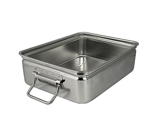 スギコ産業 スギコ 18-8 手付番重(丸棒取手 ) 小 深型11cm SH-3729-11H 1枚(ご注文単位1枚)【直送品】