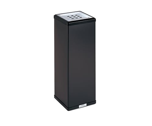 テラモト 消煙灰皿 黒 SS-255-000-6 1個(ご注文単位1個)【直送品】