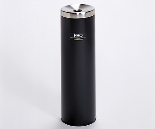 テラモト プロタワーS 灰皿 黒 SS-266-410-6 1個(ご注文単位1個)【直送品】