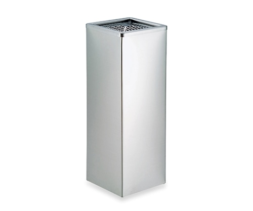 テラモト ステン角型灰皿GPX-28A SS-955-010-0 1個(ご注文単位1個)【直送品】