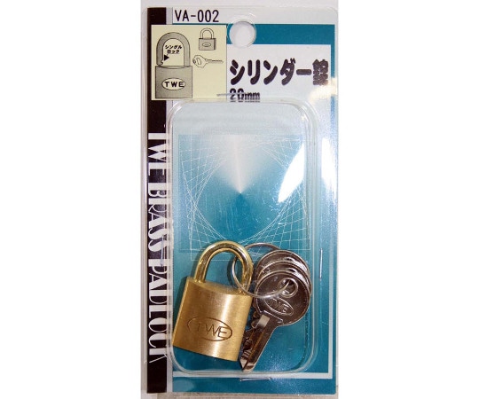 和気産業 シリンダー錠 20mm VA-002 1セット(ご注文単位1セット)【直送品】