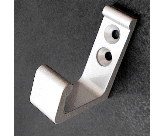 和気産業 バラアルミL型フック 35mm シルバー BK-375 1個（ご注文単位1個）【直送品】