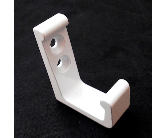 和気産業 バラアルミL型フック 35mm 白 BK-377 1個（ご注文単位1個）【直送品】