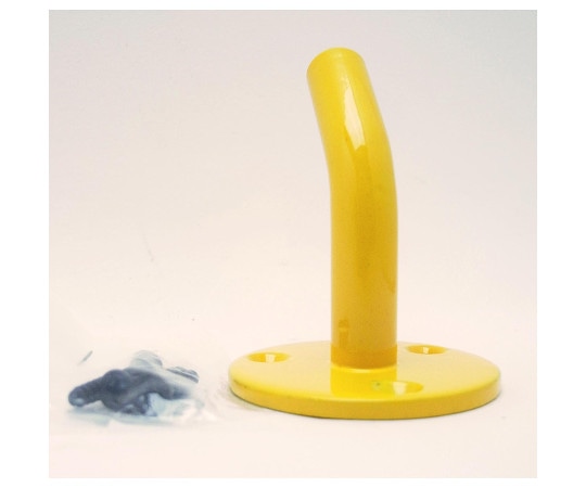 和気産業 バラカラー丸型フック 黄 BK-365 1個（ご注文単位1個）【直送品】