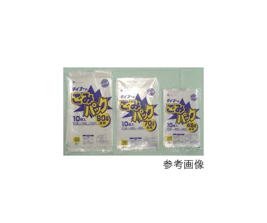 中川製袋化工 ごみ袋 タイヨーゴミパック 1ケース(10枚×50セット入) 45L 1ケース(ご注文単位1ケース)【直送品】