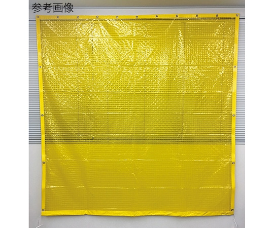 アズワン 防虫イエローシート 2970×3000×0.3mm ターポリン補強 1枚 (ご注文単位1枚)【直送品】