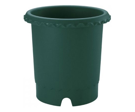 リッチェル バラ鉢 8号 ダークグリーン  1個(ご注文単位1個)【直送品】