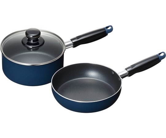 和平フレイズ スティージーⅡ IH対応片手鍋16cm&フライパン18cm MB-2377 1セット(ご注文単位1セット)【直送品】