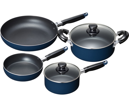 和平フレイズ スティージーⅡ IH対応鍋&フライパン4点セット MB-2382 1セット（ご注文単位1セット）【直送品】