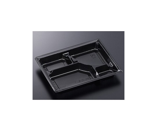 中央化学 弁当容器 HS古今L-1 BK 身 600枚 174334 1ケース(ご注文単位1ケース)【直送品】