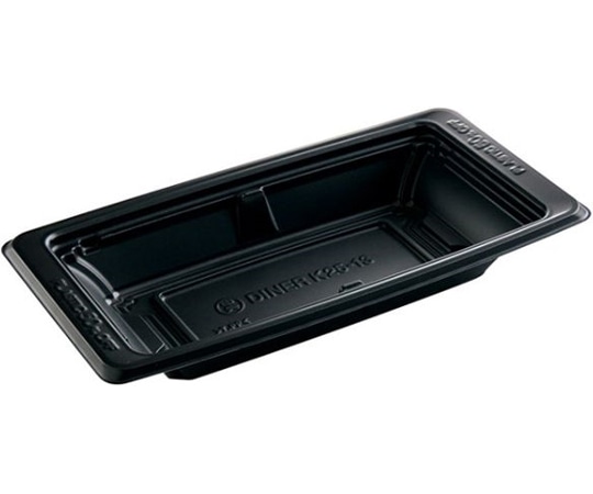 中央化学 惣菜容器 TA DINER K25-13 BK 50枚入 248997 1袋(ご注文単位1袋)【直送品】