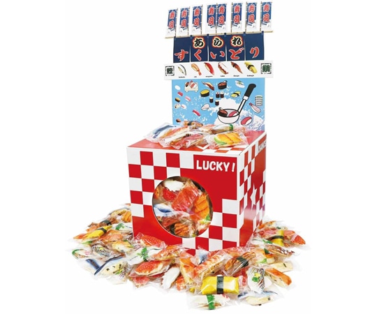 アズワン 約100人用 おすしあられすくいどり イベントセット 38-158-5-1 1セット(ご注文単位1セット)【直送品】