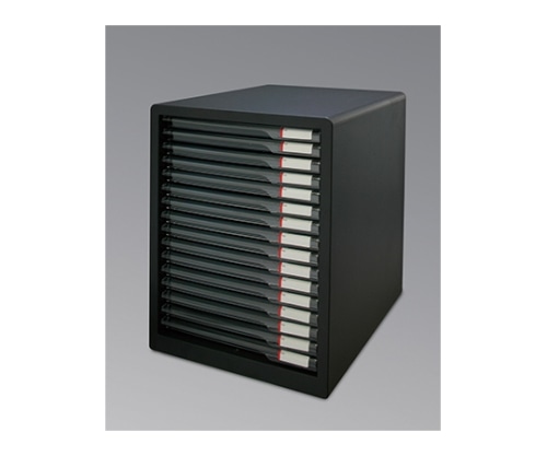 アイリスオーヤマ レターケース 16段 ダークグレー L-16SSR 1個(ご注文単位1個)【直送品】