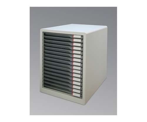 アイリスオーヤマ レターケース 16段 ライトグレー L-16SSR 1個(ご注文単位1個)【直送品】