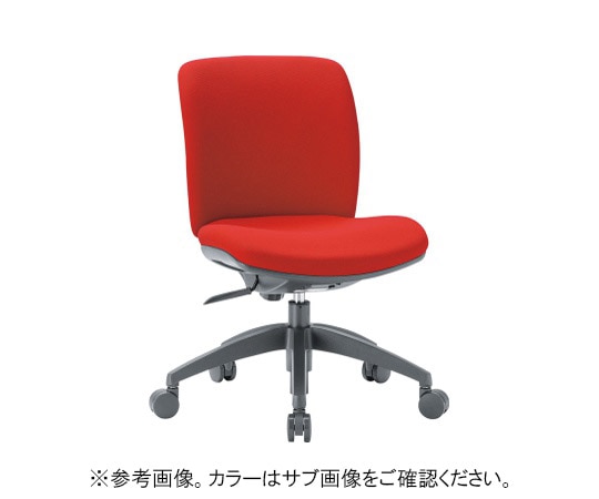 アイコ チェア ローバック肘なしタイプ ブルー 布張り OA-2105(FG3)BU 1個(ご注文単位1個)【直送品】