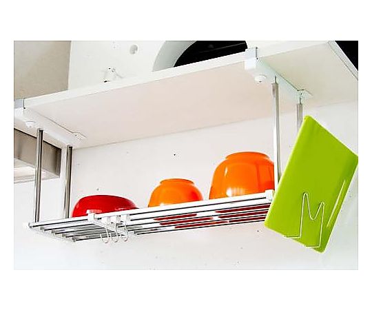 エスコ 500/950x260x300mm 伸縮吊り棚 EA951FE-36A 1組（ご注文単位1組）【直送品】