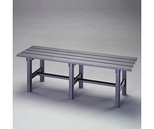 エスコ 1200x360x400mm ベンチ(アルミ製) EA956XE-81B 1台(ご注文単位1台)【直送品】