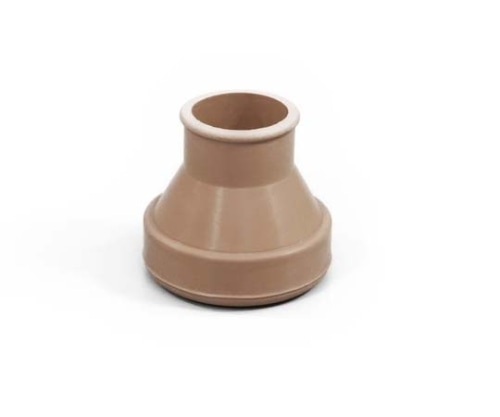 光 フリーサイズゴム脚キャップ(バラ) 丸 20~30ミリ用 ベージュ F0-2302 1個(ご注文単位1個)【直送品】
