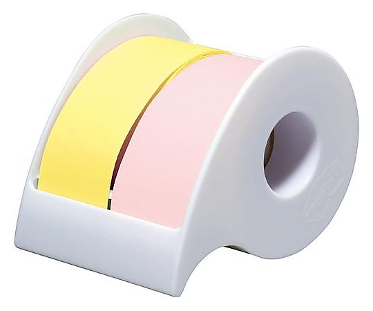 スリーエム ポスト・イット全面粘着ロール25mm 黄・桃 1パック(2巻入) PTR-25YP 1パック(ご注文単位1パック)【直送品】