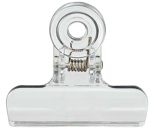 サンケー プラカラー目玉クリップ(PC製)中 透明10個入 PMDV-2T 1箱(ご注文単位1箱)【直送品】