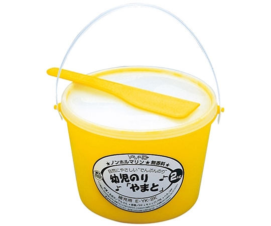 ヤマト(文具) 幼児のりやまと 補充用 2kg E-YK-2K 1個(ご注文単位1個)【直送品】
