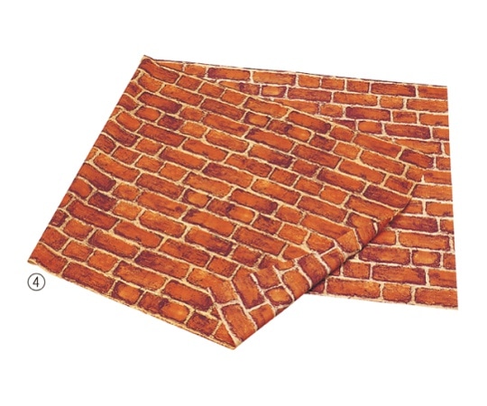 ストア・エキスプレス レンガシート(2m巻) 90cm幅 レンガ 61-780-28-1 1枚（ご注文単位1枚）【直送品】