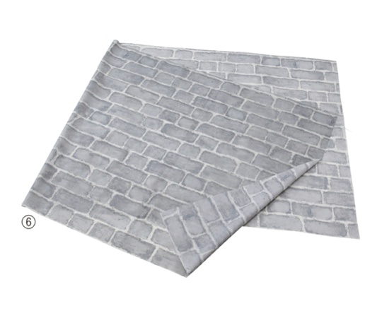 ストア・エキスプレス レンガシート(2m巻) 90cm幅 グレーレンガ 61-780-28-3 1枚（ご注文単位1枚）【直送品】