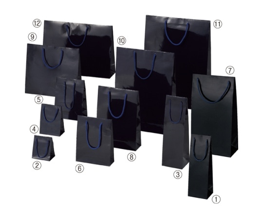 ストア・エキスプレス ブライトバッグ 紫紺 20×10×36.5 入数50枚 61-314-4-19 1セット（ご注文単位1セット）【直送品】