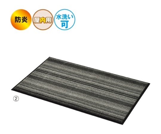 ストア・エキスプレス アーバンライン(屋内用) 小 グレー 61-378-5-2 1枚（ご注文単位1枚）【直送品】