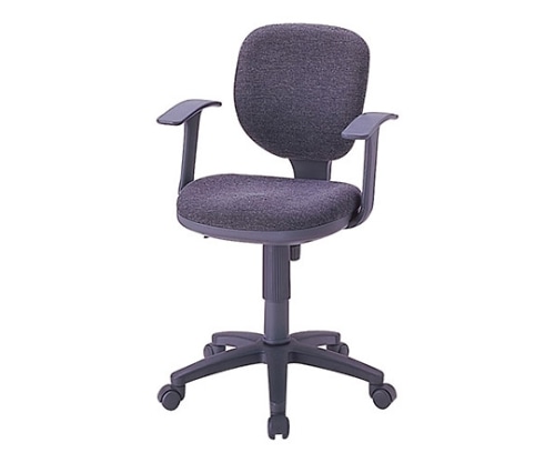 ナカバヤシ OAチェア 肘有ロッキング付 グレー CGN-202N 1個(ご注文単位1個)【直送品】