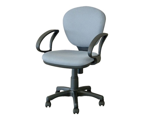 ナカバヤシ OAロッキングチェア 肘付き グレー CRS-102N/A 1個(ご注文単位1個)【直送品】