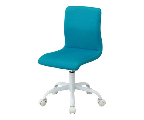 ナカバヤシ OAカジュアルチェア ブルー DFC-101KB 1個(ご注文単位1個)【直送品】