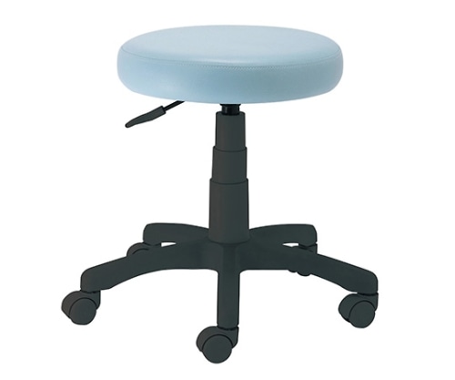 ナカバヤシ ラウンドOAチェア ブルー RZR-112BL 1個(ご注文単位1個)【直送品】