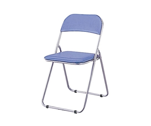 ナカバヤシ NEW折りたたみチェア ブルー CX-201B 1個(ご注文単位1個)【直送品】