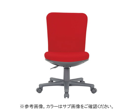 アイコ チェア ローバック肘なしタイプ ブラック 布張り OA-1105(FG3)BK 1個(ご注文単位1個)【直送品】