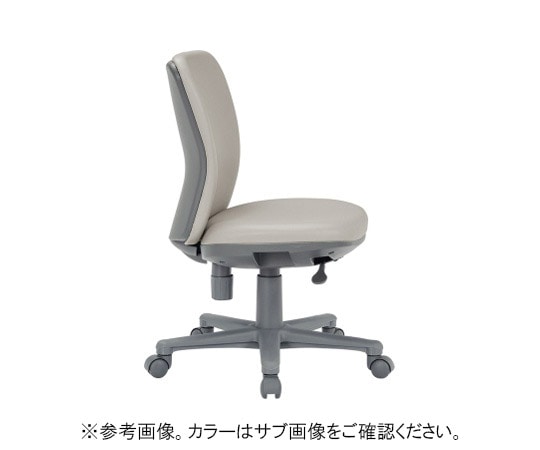 アイコ チェア ローバック肘なしタイプ ライトグレー ビニールレザー OA-1105(VG1)LGR 1個(ご注文単位1個)【直送品】