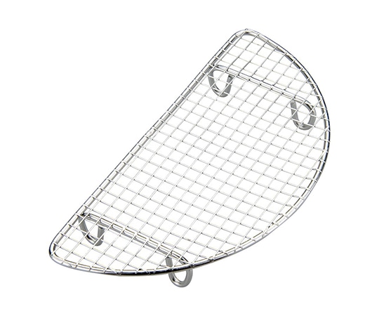 エムテートリマツ 18-8スモールメッシュ とんかつ網 両足高  1個（ご注文単位1個）【直送品】